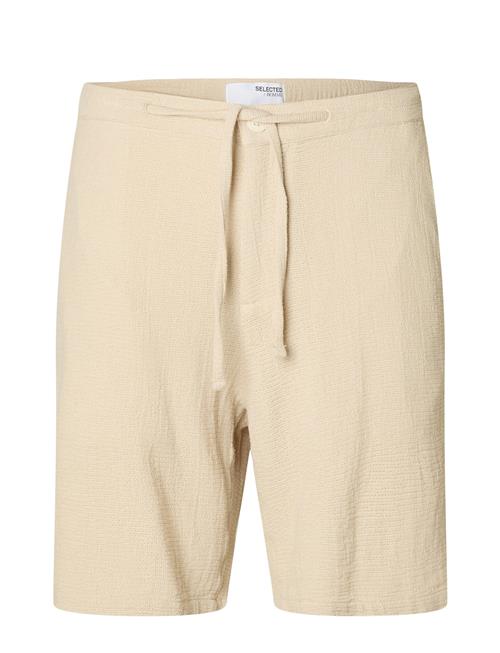 Slhregsal Shorts Selected Homme Cream