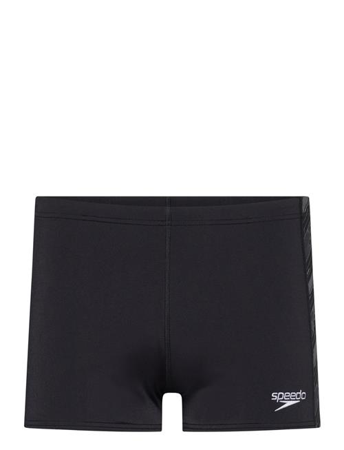 Mens Hyperboom Panel Aquashort Speedo Black