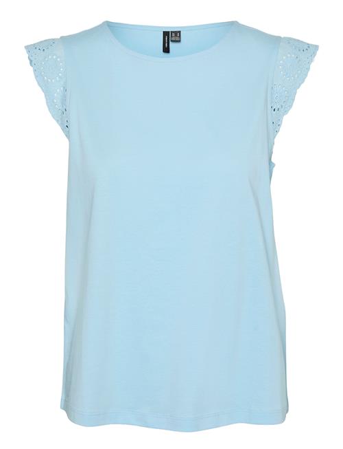 Vmemily Sl Gathering Top Jrs Noos Vero Moda Blue