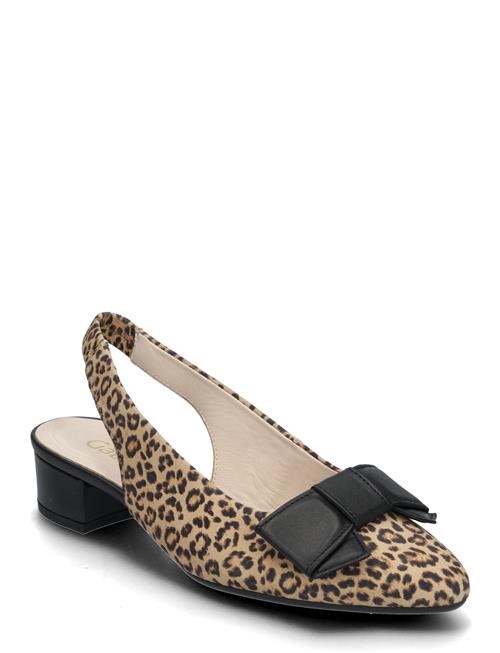 Slingback Gabor Patterned