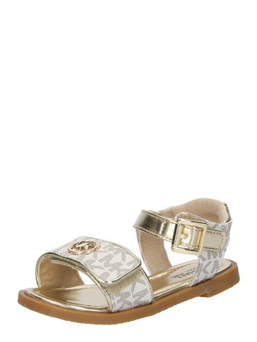 Michael Kors Kids Sandaler 'Kieran'  beige / guld / sort