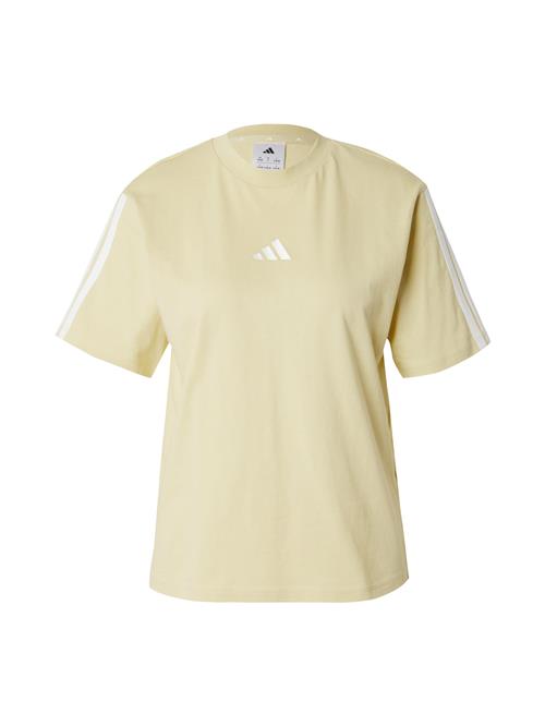 ADIDAS SPORTSWEAR Funktionsbluse  lysegul / hvid