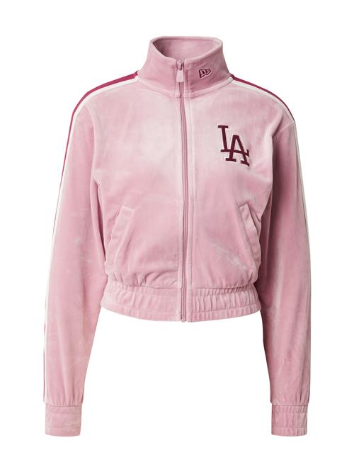 NEW ERA Sweatjakke  lyserød / gammelrosa / mørk pink / hvid