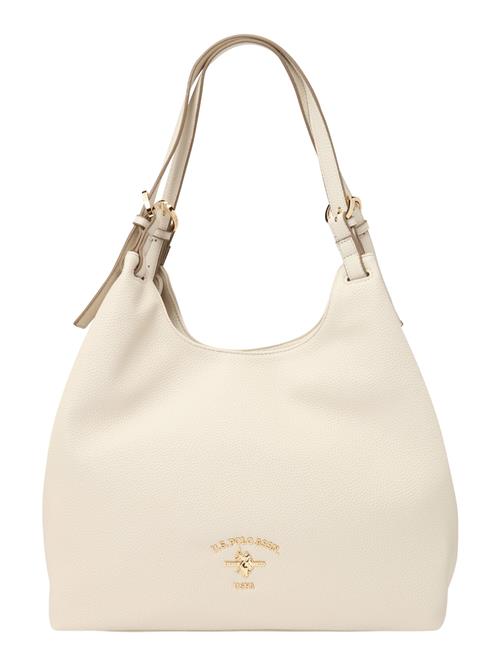 U.S. POLO ASSN. Skuldertaske 'Stanford'  offwhite