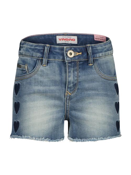 VINGINO Jeans 'Dafina Heart'  blue denim