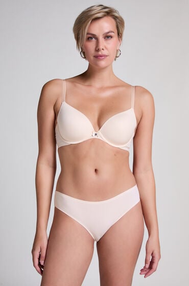 Hunkemöller Usynlig brasiliansk trusse Beige