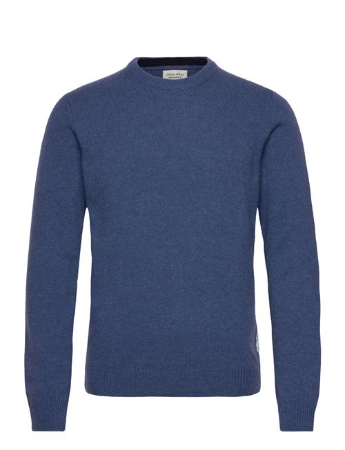 Cfkarl Lambswool Crew Neck Kni Casual Friday Blue