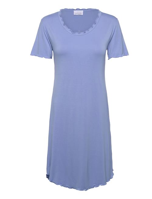Nightdress Short Sleeve Josefine Damella Of Sweden Blue