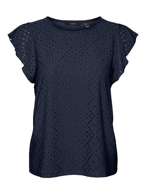 Se VERO MODA Bluse 'Tassa'  navy ved About You