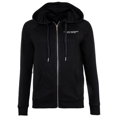 ARMANI EXCHANGE Sweatshirt  sort / hvid