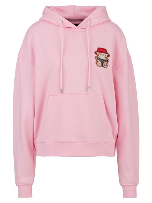 Se 19V69 ITALIA Sweatshirt 'Kapa Bucket'  camel / lys pink / rød ved About You