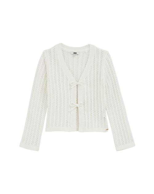 WE Fashion Cardigan  hvid