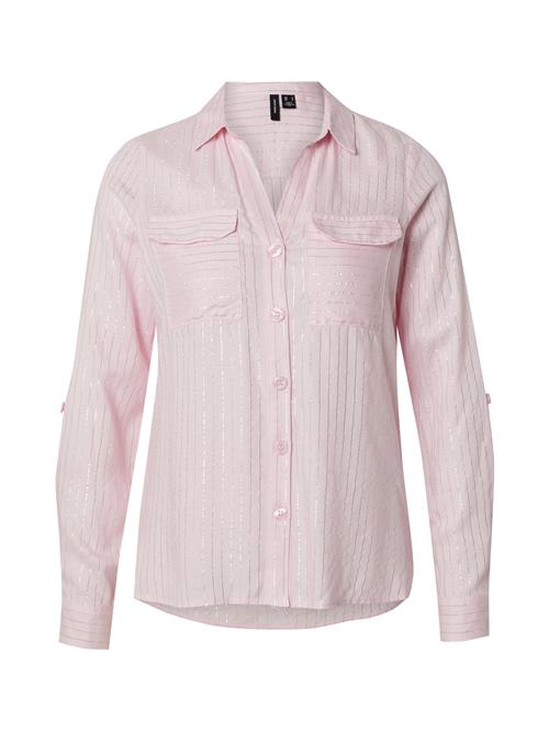 Se VERO MODA Bluse 'VMBUMPY'  pastelrød ved About You