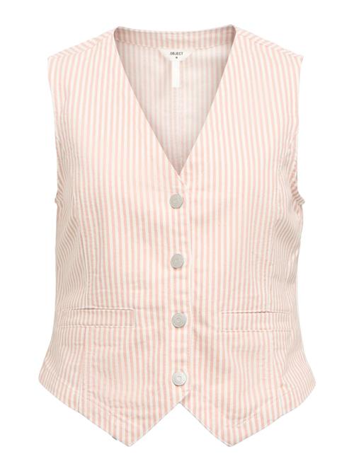 OBJECT Vest  pastelpink / hvid