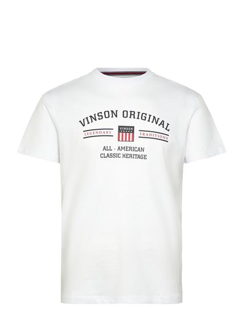 Vin T-Shirt Matt Men VINSON White