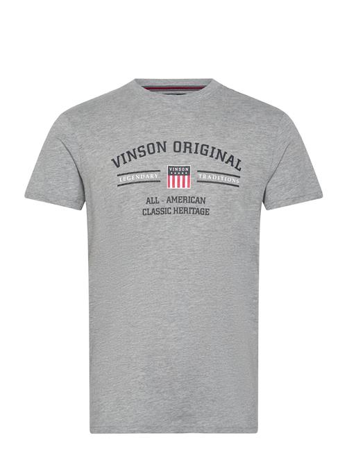 Vin T-Shirt Matt Men VINSON Grey