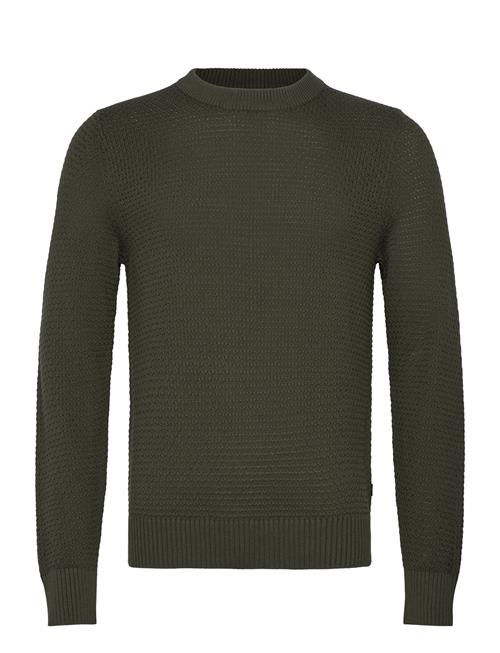 Se Oliver Structure Sweater J. Lindeberg Green ved Booztlet