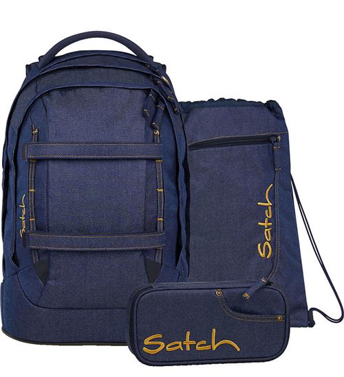 Satch Skoletaske - Pack - Denim Blue