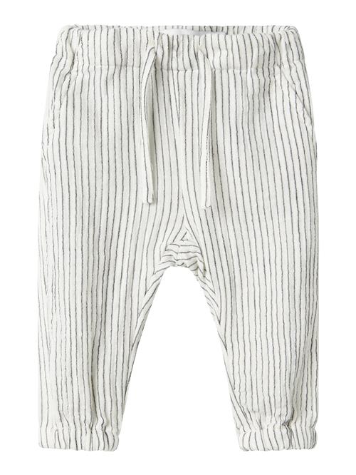 NAME IT Bukser 'DANNE'  navy / hvid