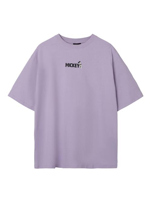 LMTD Shirts ' NLFVyra Micky & Minnie'  orkidee / sort / hvid