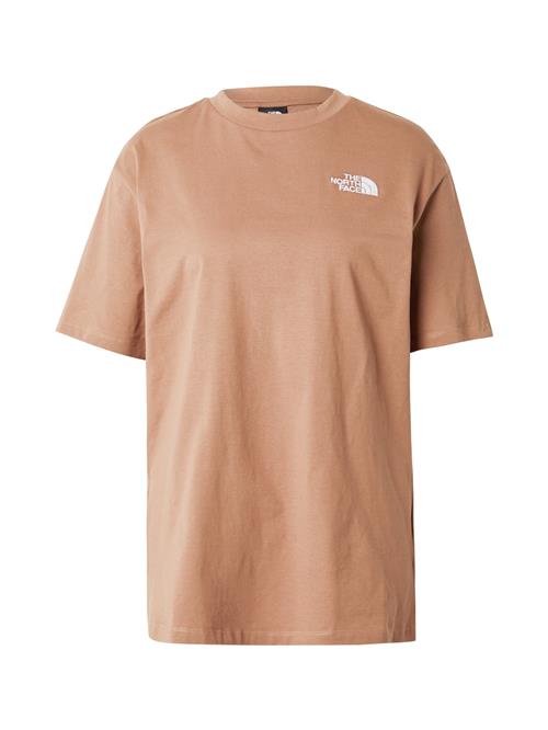 THE NORTH FACE Shirts 'ESSENTIAL'  mokka / hvid