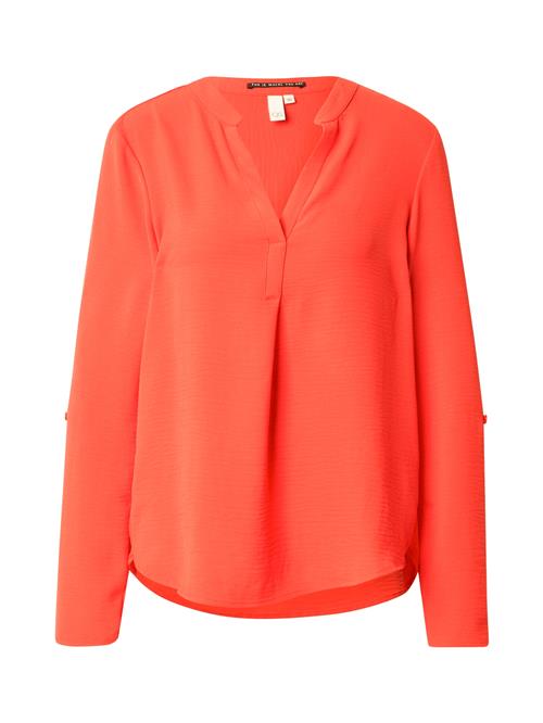 QS Bluse  neonrød