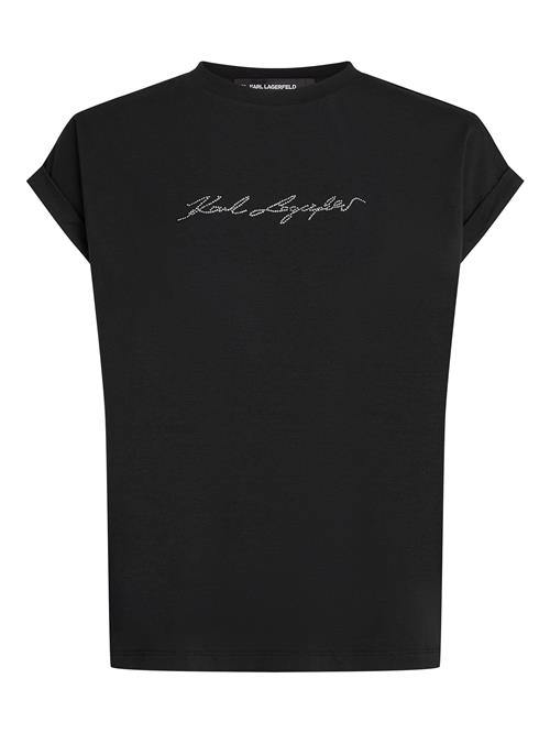 Karl Lagerfeld Shirts  sølvgrå / sort