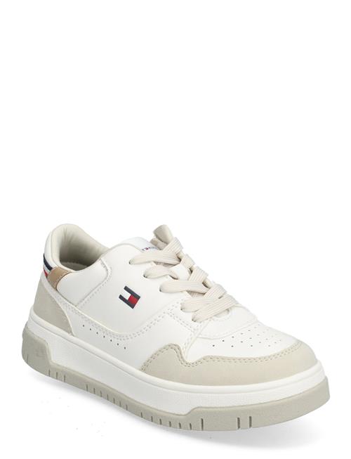 Low Cut Lace-Up Sneaker Tommy Hilfiger Cream