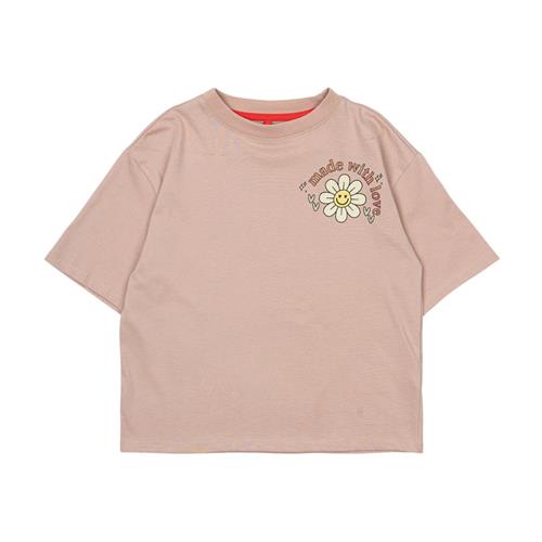 The New Nyssa Tee Adobe Rose 5-6 Y  Lyserød  5-6 år  kvinde