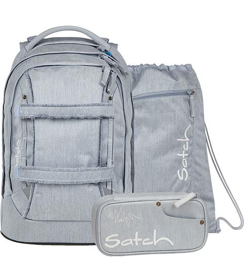 Satch Skoletaskesæt - Pack - Washed Blue