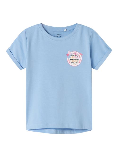NAME IT Bluser & t-shirts 'NMFVIX'  lyseblå / pink / sort / hvid