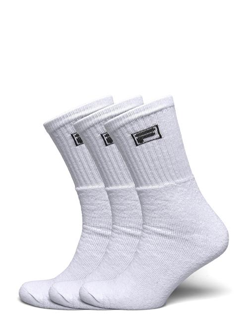 Fila 3Pk Tennis Crew Icon Terry Soc FILA Socks White