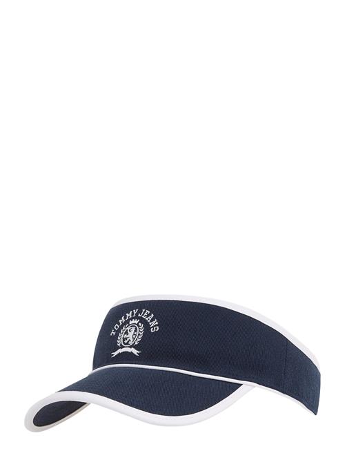 Se Tjw Cool Summer Visor Tommy Hilfiger Navy ved Booztlet