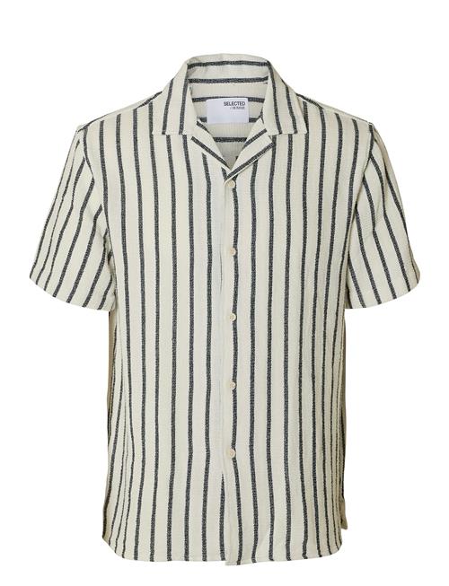 Slhrelaxed-Sal Ss Shirt Resort W Selected Homme Patterned