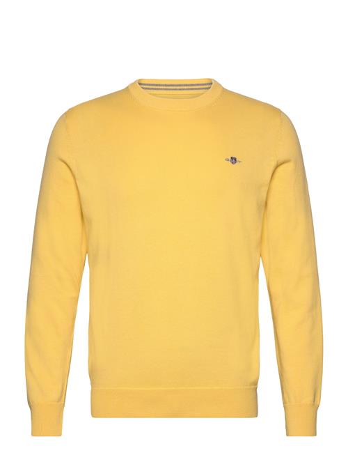 Classic Cotton C-Neck GANT Yellow