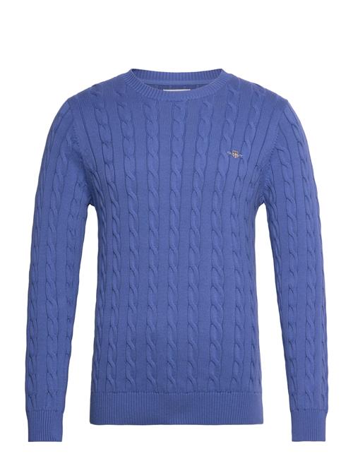 Cotton Cable C-Neck GANT Blue