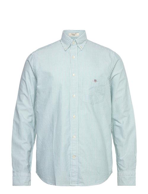 Reg Classic Oxford Stripe Shirt GANT Green