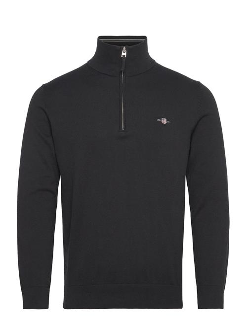 Classic Cotton Half Zip GANT Black