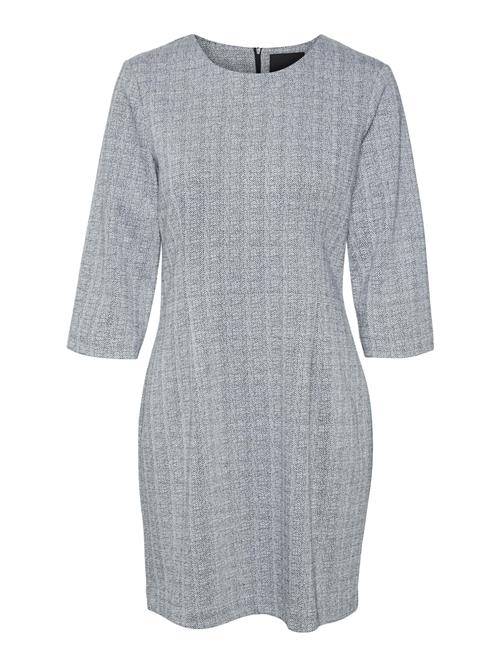 VERO MODA Kjole 'SILVA'  grå-meleret / sort