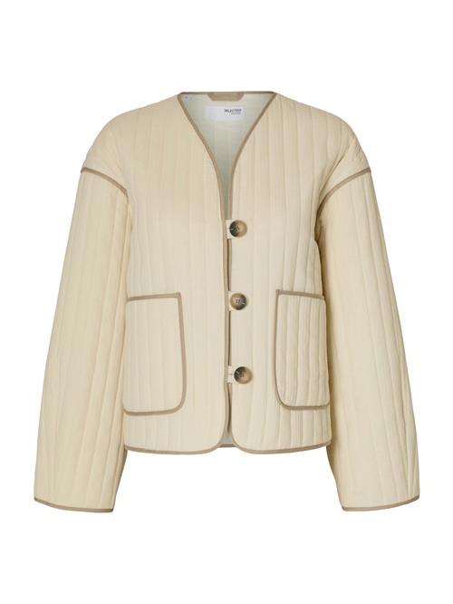 SELECTED FEMME Overgangsjakke  beige / grå