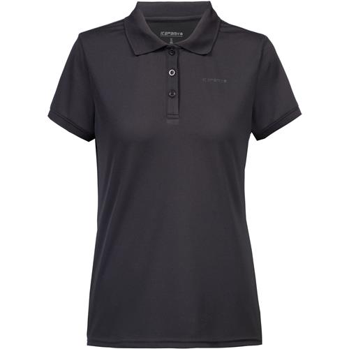 ICEPEAK Funktionsbluse 'BAYARD'  antracit / sort