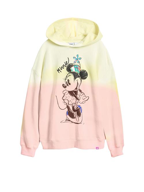 Desigual Sweatshirt 'Minnie Mouse'  pastelgul / gammelrosa