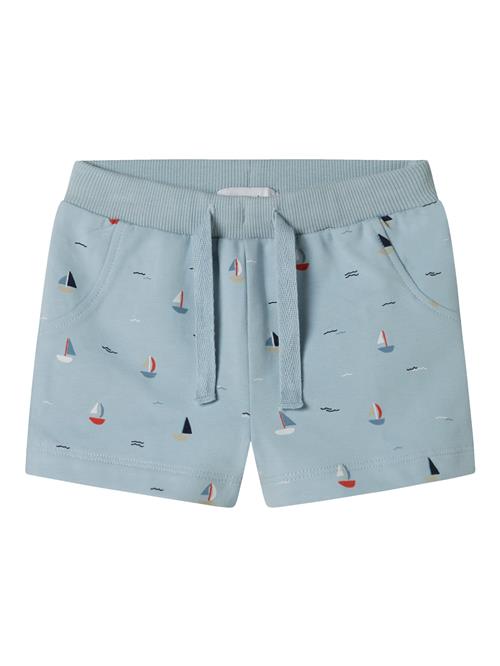 NAME IT Bukser 'NBMFRIS'  creme / navy / pastelblå / knaldrød