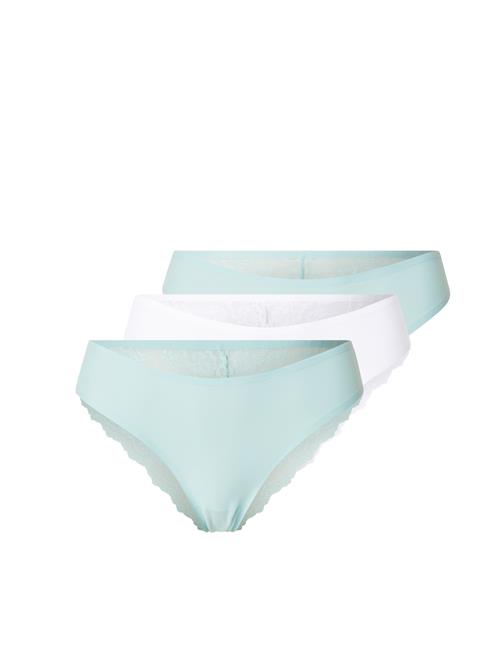 Hunkemöller String  lyseblå / hvid