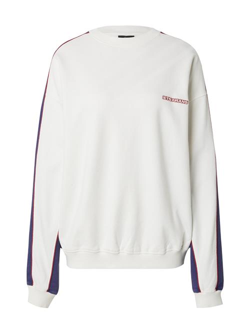 iets frans Sweatshirt  creme / navy / rød