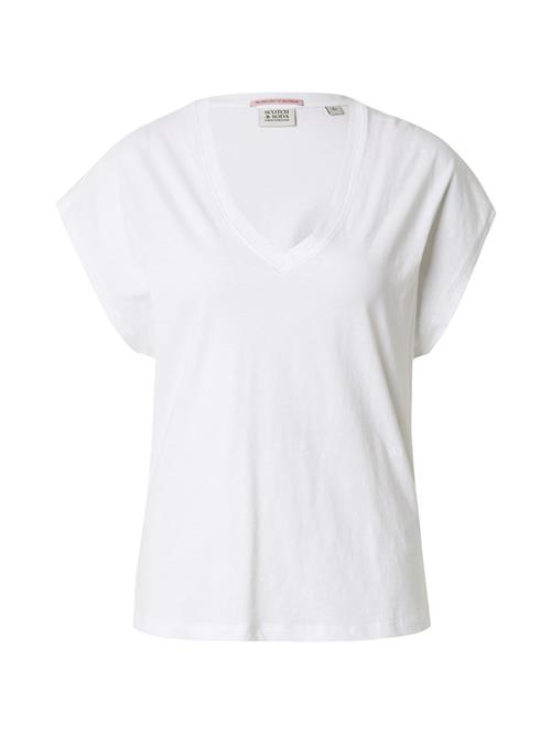 SCOTCH & SODA Shirts 'Core Slub'  hvid