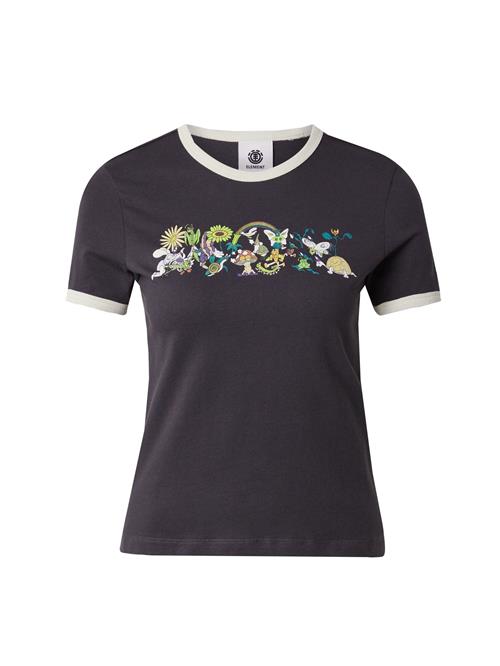 ELEMENT Shirts 'YARNHILL RINGER'  mørkegrå