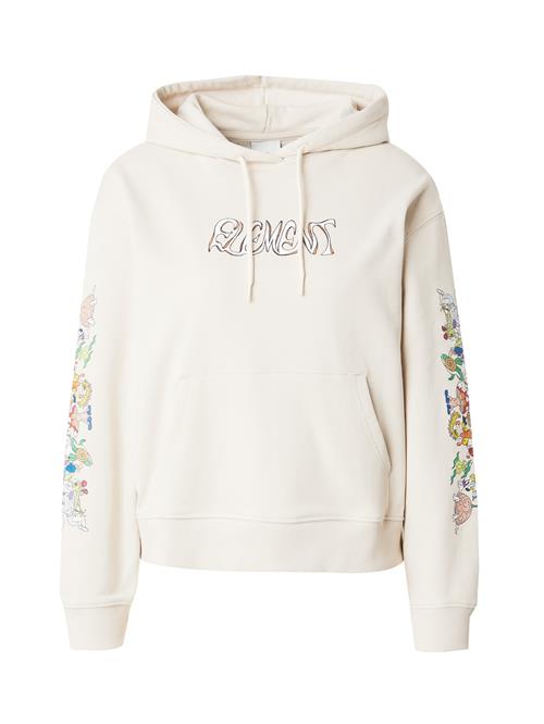 ELEMENT Sweatshirt  beige / grøn / rød / offwhite