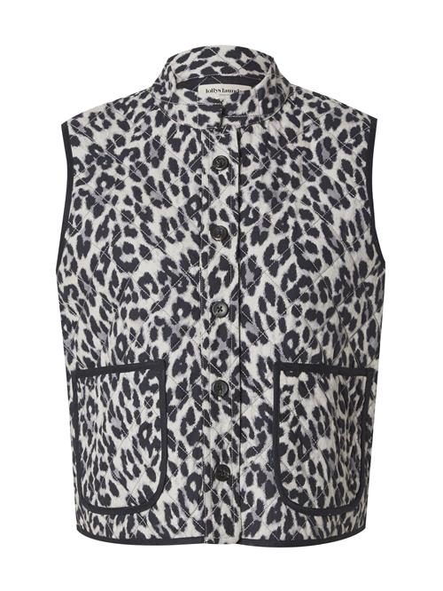 Lollys Laundry Vest 'Cairo'  grå / lysegrå / sort