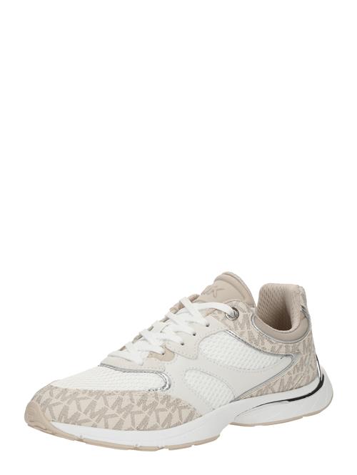 MICHAEL Michael Kors Sneaker low 'RILEY'  beige / mørkebeige / hvid